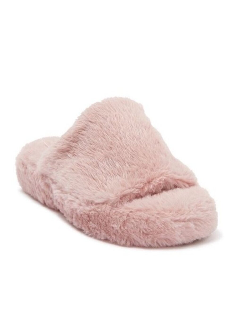 Top Moda Fuzzy Pink Slippers
